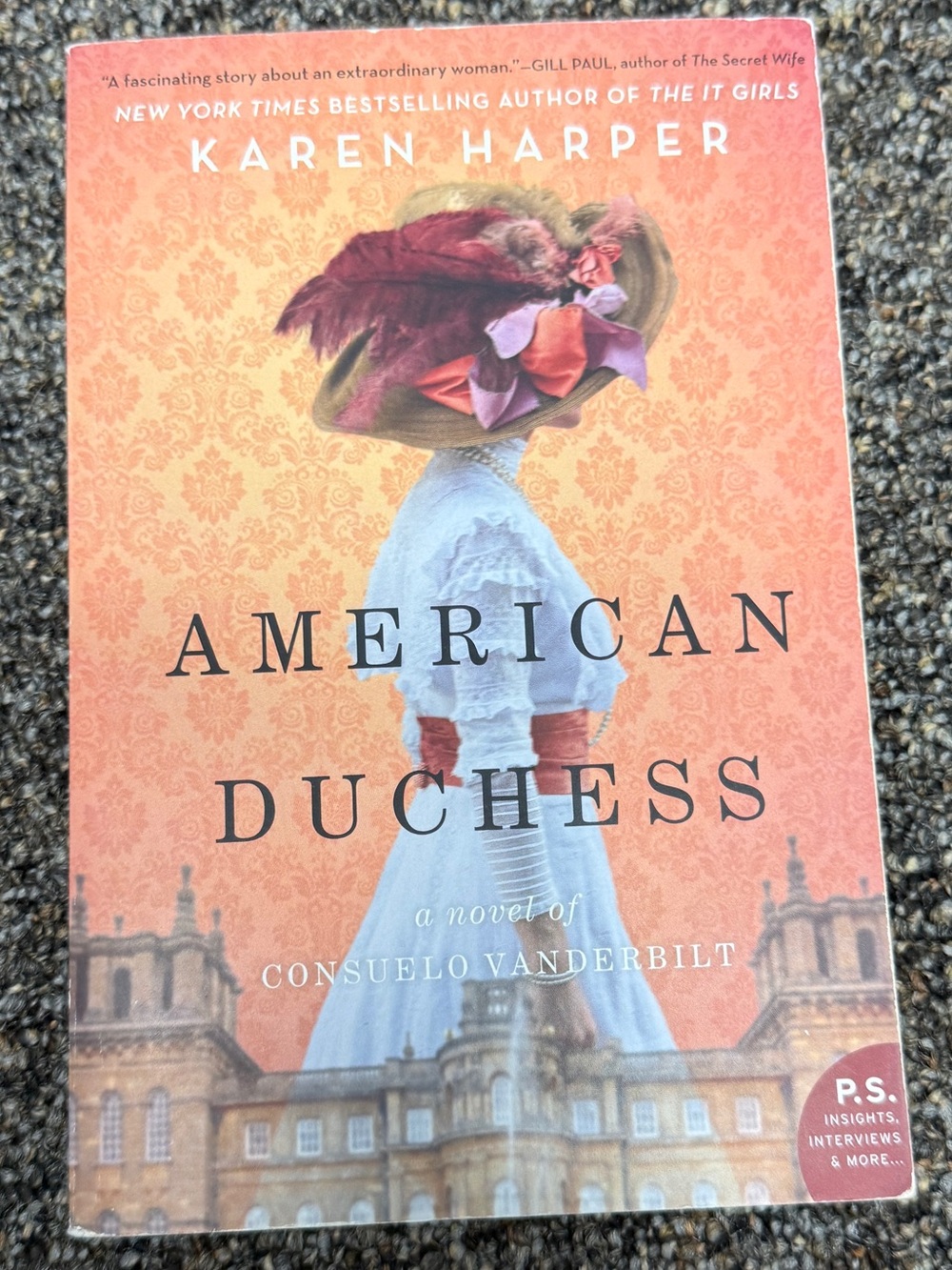 American Duchess: A Novel of Consuelo Vanderbilt by Karen Harper